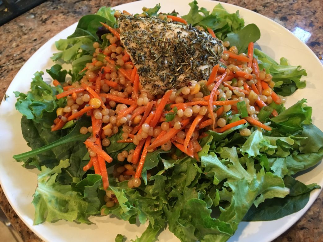 Harvest Grains and Carrot Salad