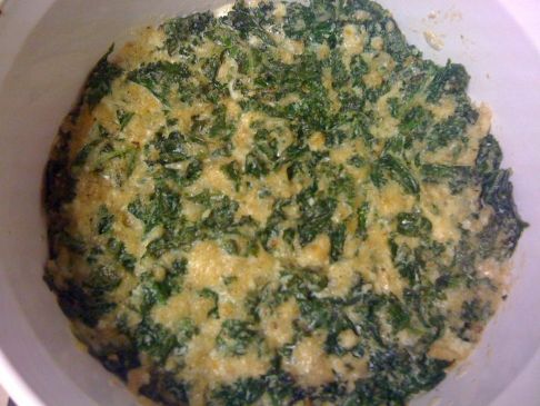 Kale and Parmesan Casserole