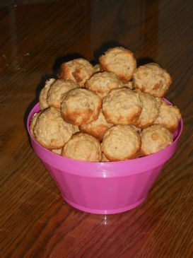 Oatmeal, Yogurt and Cinnamon Mini-Muffins