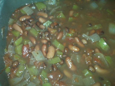 Kidney and Black Bean Stew