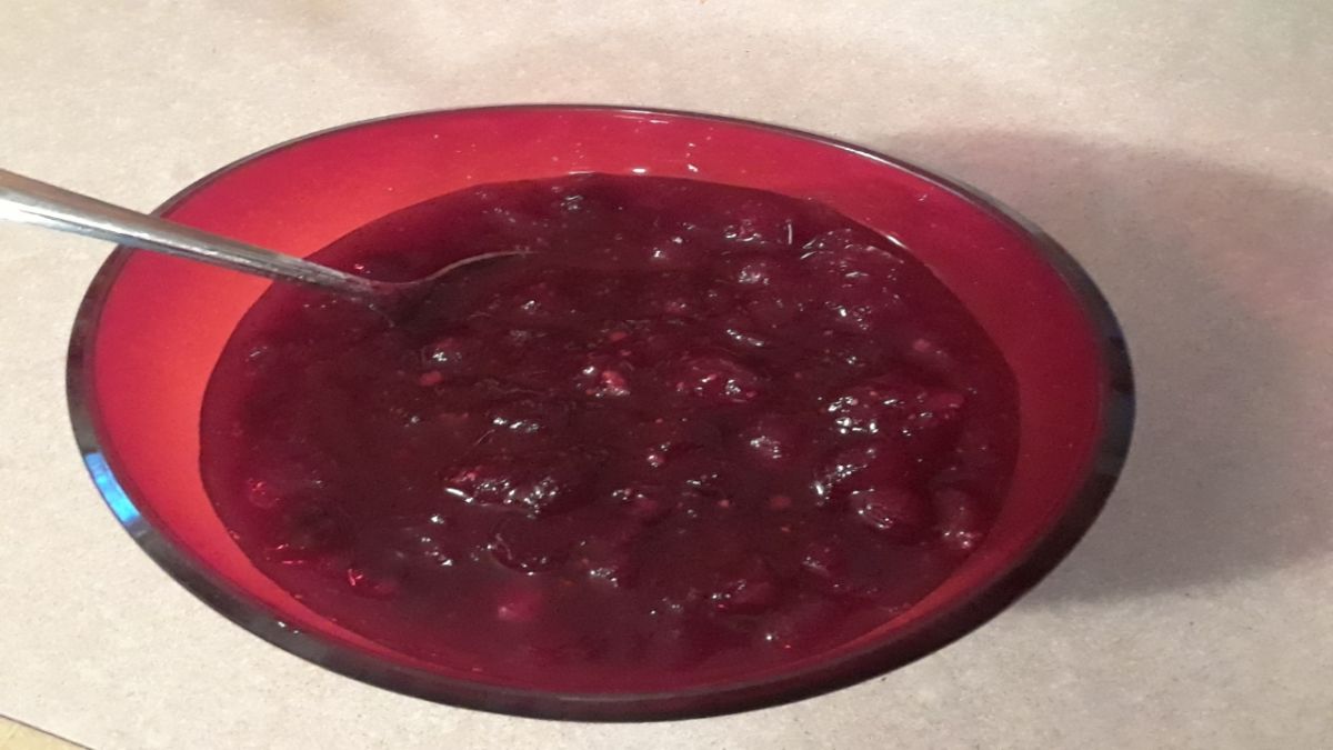 Mom Scott's Homemade Cranberry sauce
