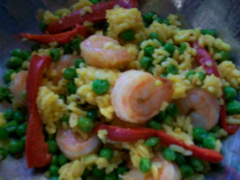 LPW's Festive Shrimp and Yellow Rice
