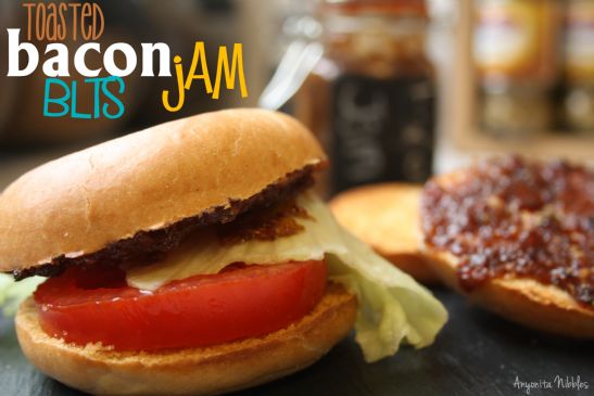 Toasted Bacon Jam BLTs