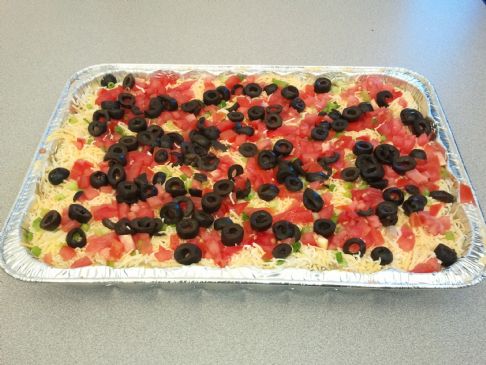 Seven Layer Mexican Dip