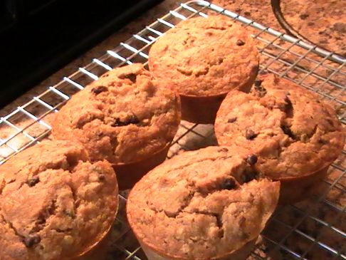 Chocolate Chip Banana Nut Muffins