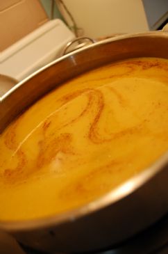 Acorn Squash and Apple Soup