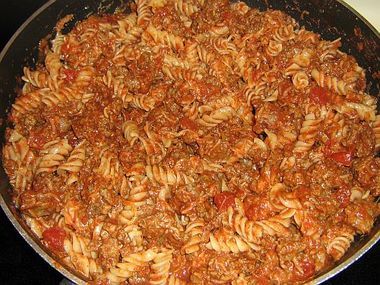 Beef and Rotini Skillet **Low Cal
