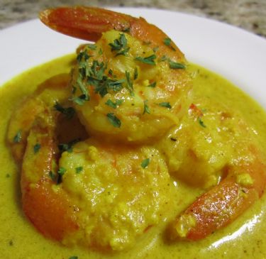 Cajun Curry Prawns