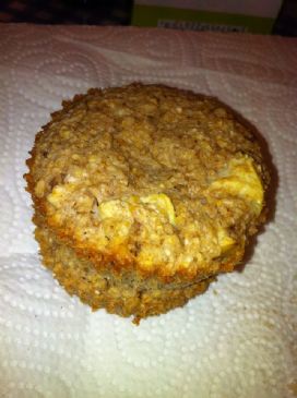 Apple, Bran and Nut Muffins (VEGAN, Candida diet friendly)