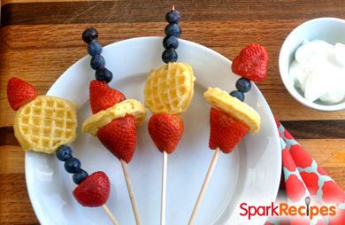 Kid-Friendly Waffle Kabobs