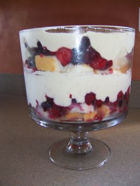 Triple Berry Trifle