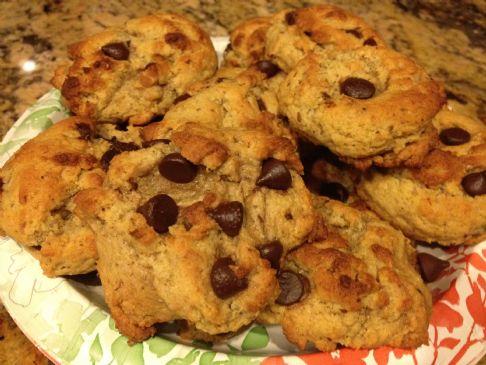 Low Carb Low Sugar High Protein Chocolate Chip Cookies