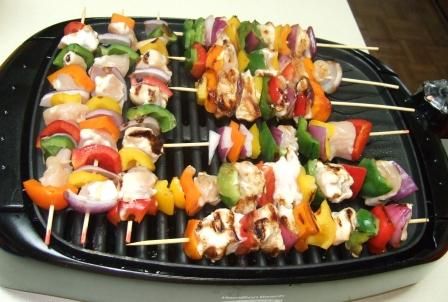 Chicken Teriyaki Shishkabobs