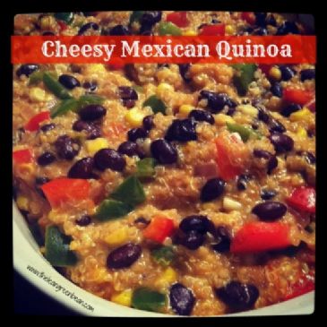 Cheesy Mexican Quinoa (from TheLeanGreenBean.com)