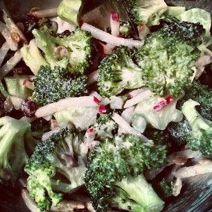 Broccoli Salad for One