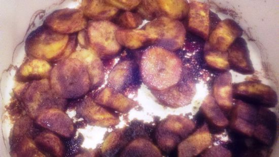 Glazed Spicy Sweet Plantains