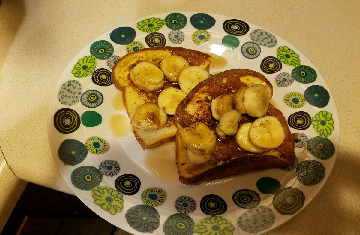 Easy, early morning French toast