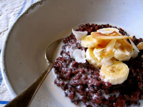 Black Rice Porridge