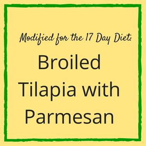 Broiled Tilapia with Parmesan