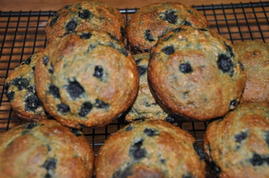 Lauren's Blueberry Muffins