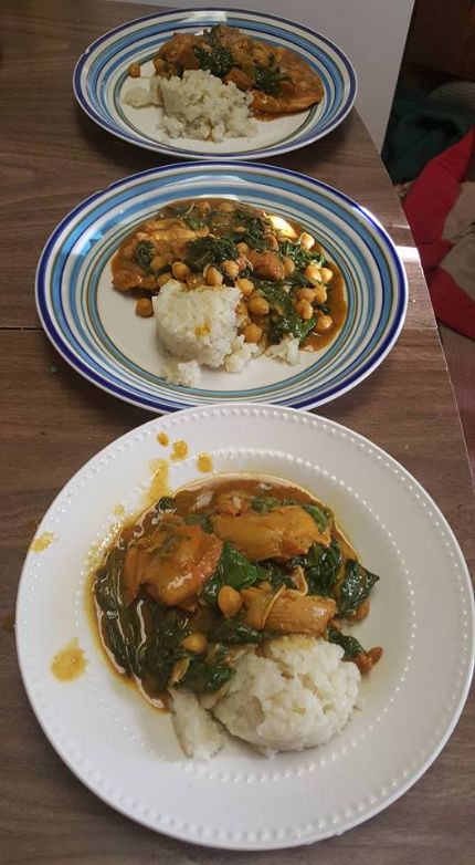 Linda's chicken curry