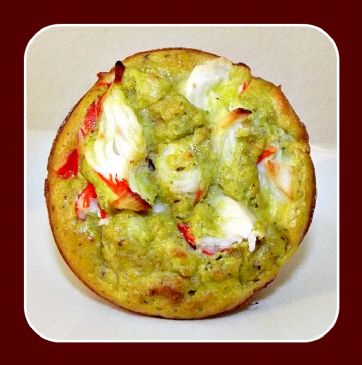 Spinach Crab Hummus Quichetatas