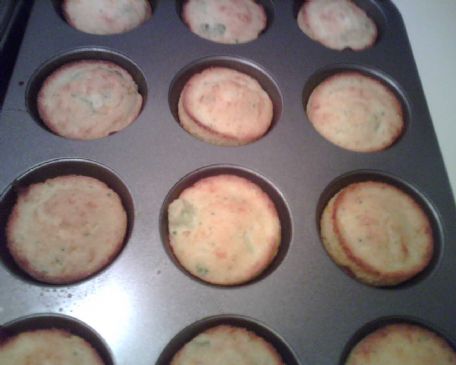 Broccoli and Cheddar Corn Muffins