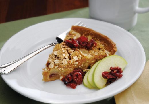 Apple Cranberry Crumb Pie