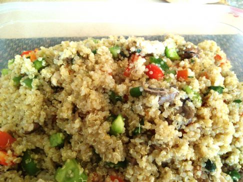 Quinoa vegitable medley