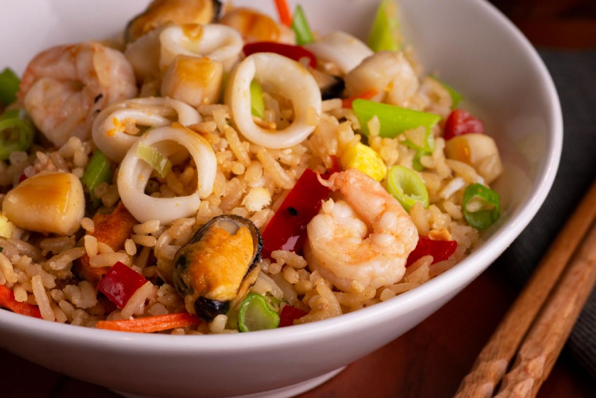 Seafood Mix and Vegetable Stir Fry