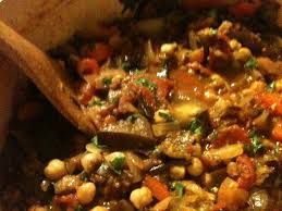 (THM) Eggplant, Tomato, and Chickpea Stew - Slow Cooker (E)