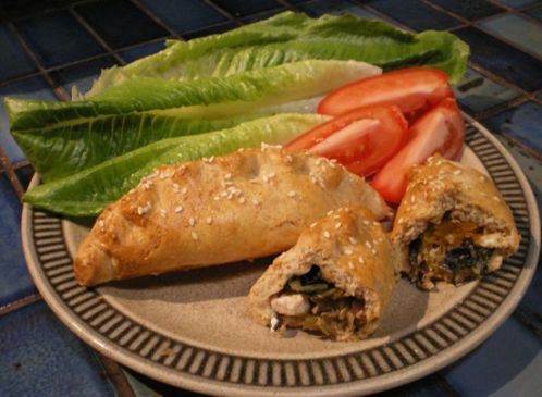 Pumpkin, Feta and Walnut Pasties with Wholemeal Ricotta Pastry