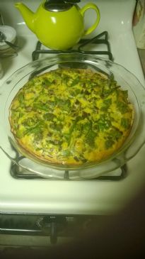 Mushroom and Spinach Quiche