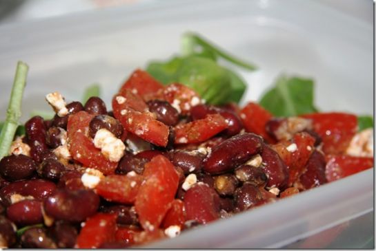 Two Minute Mexican Bean Salad