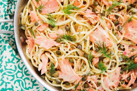 Smoked Salmon Linguine