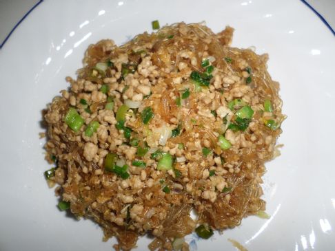 Cellophane Noodles with Ground Pork