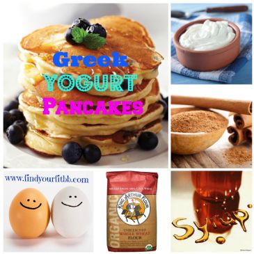 Greek Yogurt Quinoa Pancakes
