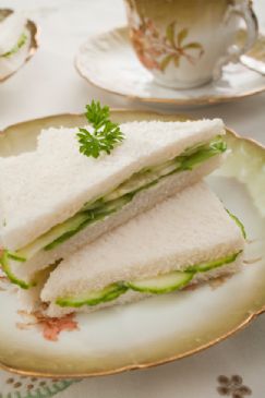 Tea Party Cucumber Sandwiches