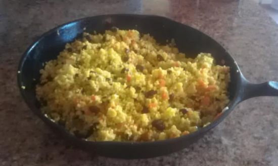 Curry Quinoa with Black Beans