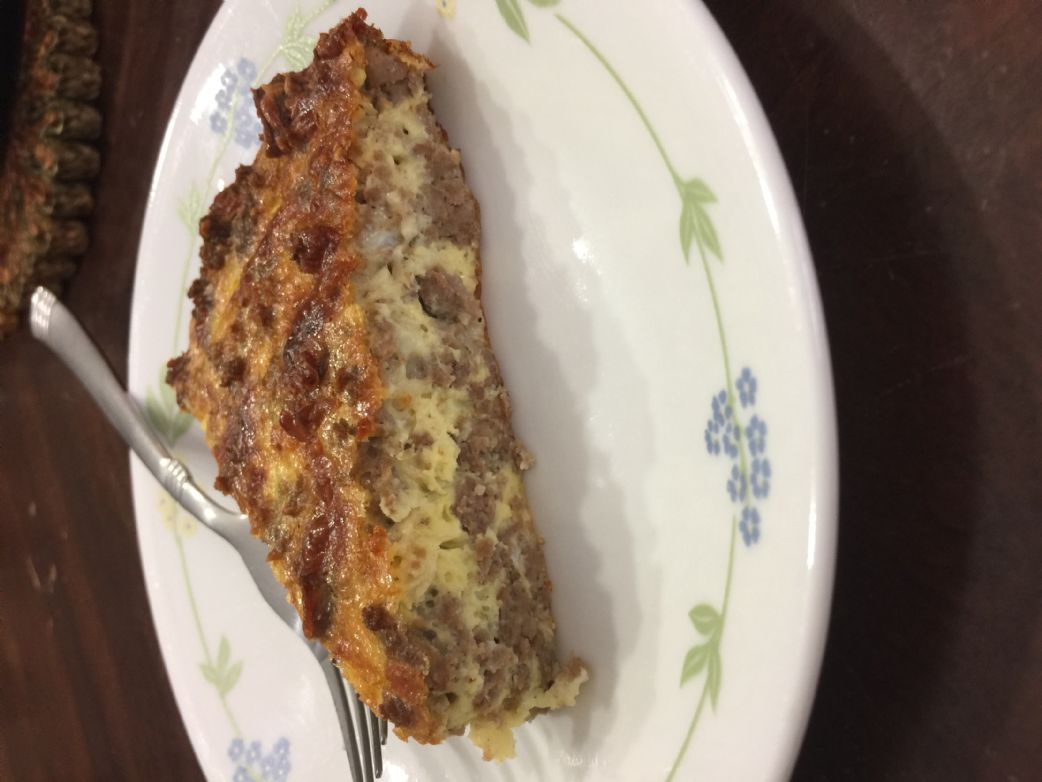 Sausage, Egg, and Cheese Casserole (Turkey)