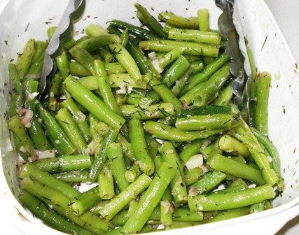 Lemon-Dill Green Beans