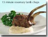 15-Minute Rosemary Lamb Chops