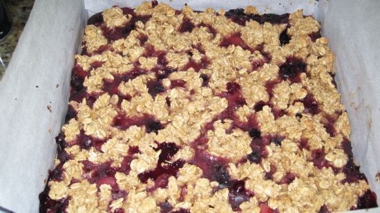 Berry Bliss Oat Squares