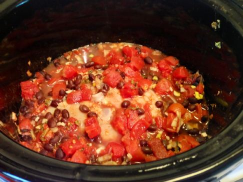 Crockpot Creamy Mexican Chicken