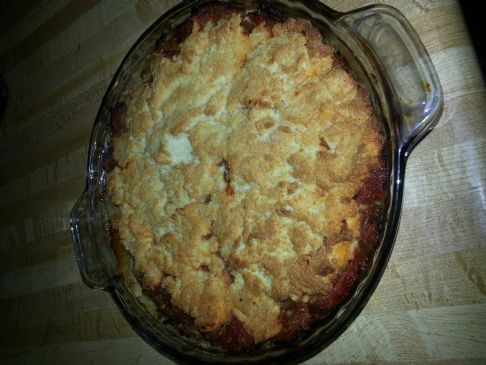 pulled pork tamale pie