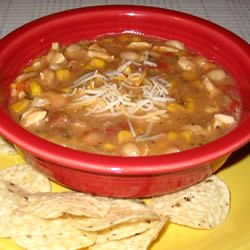 Tomatillo Chicken Chilli