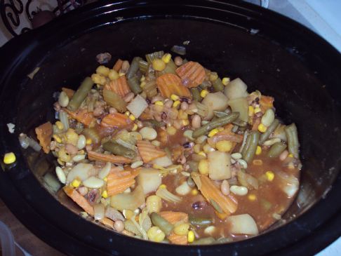 Slow cooker Veggie Stew