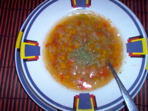 Lentils and Vegetable soup