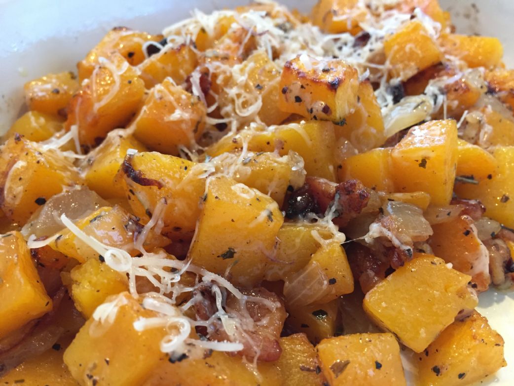 Savory Butternut Squash Hash