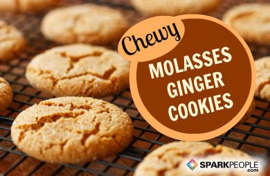 Chewy Molasses Ginger Cookies